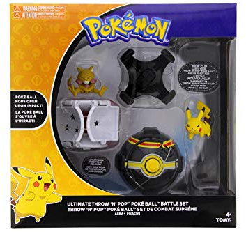 Pokemon T19088D1 Ultimate Throw N Pop Battle Set