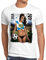 style3 Bayern Soccer Girl Herren T-Shirt Fußball Trikot München Oktoberfest Germany EM 2024 Europameisterschaft, Größe:S, Farbe:Weiß