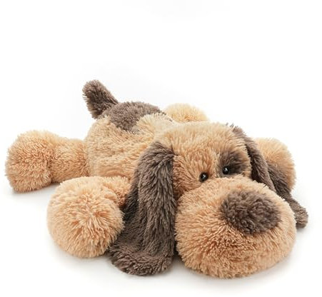 WEIGEDU Plüschhund Kuscheltier – Weiches Stofftier Hund – 50,8 cm Lang – Kuscheliger Plüschhund für Kinder & Erwachsene – Geschenkidee für Geburtstage & Weihnachten