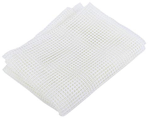 Atyhao Teppich Stricken Mesh Stoff, Haushalt DIY Teppich Teppich Mesh Stoff handgemachte Häkeln Teppich Teppich Werkzeuge Stricken Zubehör(150x100cm)