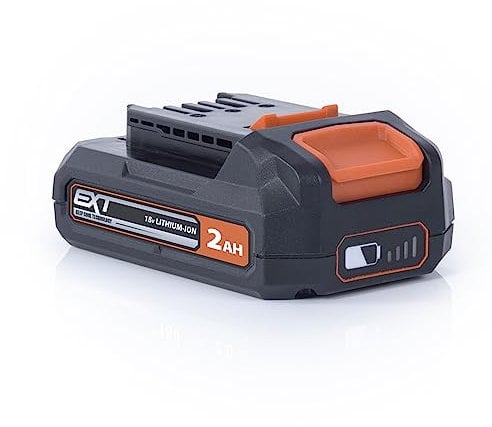 Evolution Power Tools R18BAT-Li2 2Ah Lithium Ion Battery Pack EXT (Li-Ion) For Cordless Tools