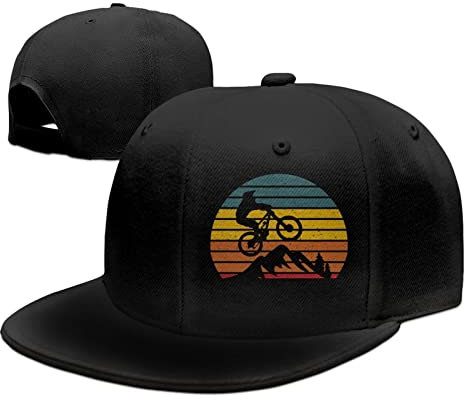 157 Herren Damen Visier Hut Retro Mountainbike Downhill Mountain Baseballkappe Vintage Snapback Kappe Atmungsaktiv Hysteresenkappe Für Sport Golf Tennis