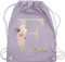 Turnbeutel Rucksack - Anfangsbuchstabe Name I Initialen personalisiert - Unisize - Pastell Lila - jga taschen schulkind beutel buchstaben e stoffbeutel sporttasche mädchen turnsack kindergarten