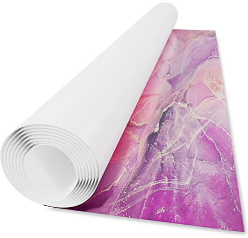 Große weiße Zeichenpapierrolle (58,4 x 127,6 cm, 300 g/m²) – hochwertiges Kunstpapier zum Zeichnen und Malen – perfekt für Kinder, Klassenzimmer und kreative Projekte