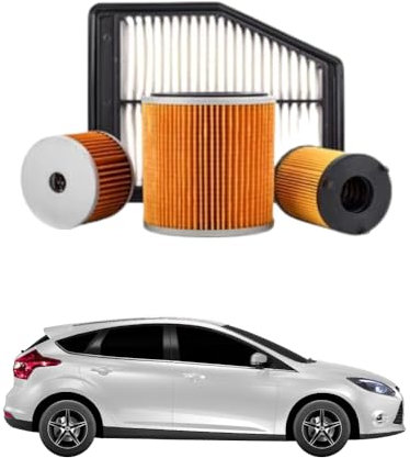Kit Tagliando 4 Filtri per FORD Focus III 1.6 TdCi 85 kw anno 2010<>2017