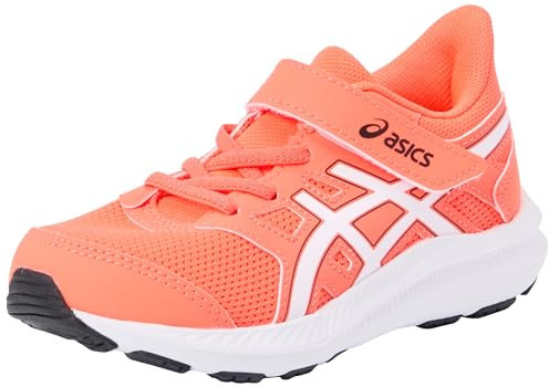 ASICS Jungen Jolt 4 Ps Sneaker, Sunrise Red White, 33 EU