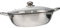 BRIGHTFUFU Multifunctional Stainless Steel Hot Pot Divider Induction Cooker Compatible Includes Toughened Lid for Family and Friends Gatherings