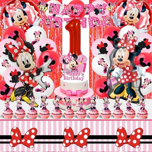 1 Jahre Deko Geburtstag, 1 Jahre Geburtstagsdeko Luftballons, 1 Jahre Luftballons, 1 Jahre Geburtstagsdeko Mädchen, Birthday Party Supplies Geburtstagsdeko