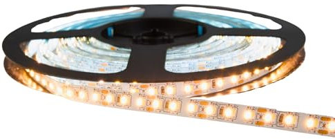Kalb Bande LED 8 mm CCT, 3000-6000 K, 12 VDC, rouleau de 5 m, changement de couleur, 2 fils