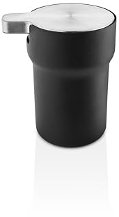 EVA SOLO | Citadel Seifenspender Schwarz | Zeitgenössisches Design für EIN stilvolles Badezimmer | Spenderflasche für Seife oder Desinfektionsmittel | Elegantes skandinavisches Design | Schwarz