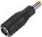 M METERXITY DC-Steckverbinder-Adapter, DC 8mm Buchse auf DC 5,5mm x 2,5mm Stecker, Kupferhülse für tragbare Stromstationen/Solargeneratoren Laptops/Solarmodule [Schwarz]