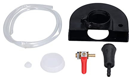 Respicefinem Winkelschleifer Staubschutz 120 Mm Durchmesser 14 0 X 10 0 Cm Wasserauslass Schleifstaubschutz Hohe Härte Flexible Wasserleitung Standardgröße Gusseisen Messing