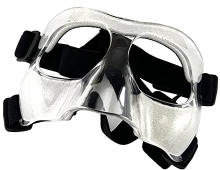Pegciuho Nasenschutz für Damen Und Herren, Verstellbarer Riemen, Strapazierfähige Basketballmaske