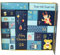 Adventskalender Weihnachten Nähen 2023 Adventskalender 24 Tage Weihnachten Countdown Kalender Weihnachtsgeschenke Mystery Geschenk Basteln Aufbewahrungsbehälter (Himmelblau, Einheitsgröße)