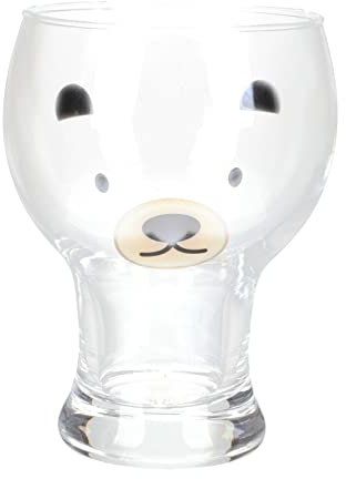 Cabilock Vaso De Cristal Impresionante Forma De Oso para Cerveza y Zumos 401-500ml