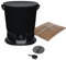 Composteur électrique Seau à compost Système de compostage d'intérieur Bokashi - Seaux à compost de cuisine avec robinet et couvercle étanche à l'air, moyen pratique de collecter tous vos déchets orga