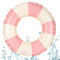 GUBOOM Schwimmring Kinder, Aufblasbare Schwimmbecken Schwimmer, Dauerhafter Schwimmreifen, Luftmatratze Schwimmreifen Aufblasbar für Kinder 5-9 Jahre (A)