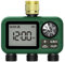 XinFuture Sprinkler Timer, Large LCD display 3 Zone,Water Timer,with Rain Delay, Manual & Automatic Watering System for Garden Hose Faucet, Outdoor Irrigation Controller
