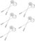 BESPORTBLE Lot de 10 Supports De Broches Ronds Personnalisés Épingles Surdimensionnées Supports De Broches Broches Rondes Et Supports Épingles À Coudre pour Femmes Épingles De Sûreté en