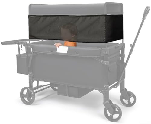 Sonnenschutznetz für Wonderfold W4 W2, leichtes atmungsaktives Netz-Design für verbesserte Luftzirkulation und Sonnenschutz (299,7 x 33 cm)