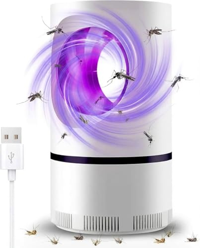 Lampada Antizanzare,Lampada per Zanzara 2026,Antizanzare Elettrico da Interno,USB Zanzariera Elettrica Portatile Antizanzare Lampada Interni con Luce UV,Alto-efficiente Trappola Zanzare Anti Insetti