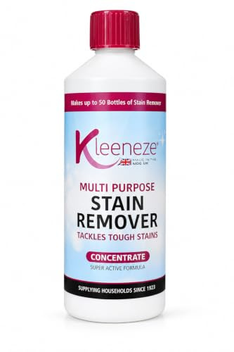 Kleeneze Multi Purpose Stain Remover Concentrate, Powerful Cleaning Solution for Carpet, Upholstery, Fabric, Clothing, Sofas and Hard Surfaces 500ml