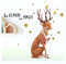Little Deco Wandtattoo Kinderzimmer Mädchen Spruch Magie REH und Sterne Wandaufkleber Tiere Babyzimmer Wandsticker Glaube Aufkleber Baby Stickers DL213-08