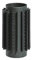 Ofenrohr Rauchrohr Kaminrohr Stahlrohr Rosette Wandfutter Bogen T-Stück Schwarz DN 150 mm (Abgaswärmetauscher)
