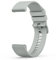 Wanme 20mm 22mm Uhrenarmbänder für Damen Herren, Silikon Armband, Schnellverschluss Uhrenarmband, Wasserdichtes Sport Ersatzarmband, Flexibles Verstellbares Armbänder, 20mm Grau