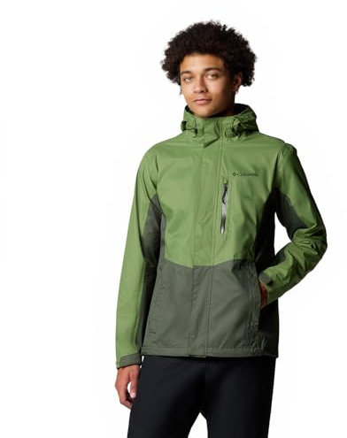 Columbia Men's Pouring Adventure 3 Jacket, Canteen/Greenscape, S