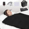 VEVOR Manta de Sauna de Infrarrojos Lejanos Portátil 180x90cm Rango de Temperatura Ajustable 1-6 Niveles Temporizador de 35-85°C 1-60 min con Bolsas de Sauna Calefacción de Fibra de Carbono para Hogar