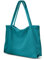 X SIM FITNESSX Unisex Umhängetasche Cord Tasche Tote Bag Damen Shopper Fashion Stofftasche für Alltag/Büro/Schule/Reisen (Grün)