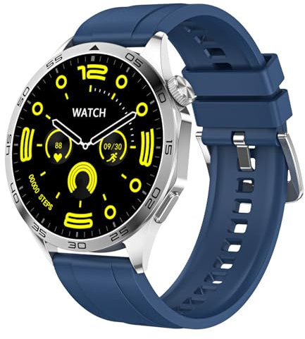 QESTO Kmccd Inteligente, 1.43 '' Bluetooth Smartwatch H o Recibir Llamadas Rastreador de Ejercicios Kmccd IP68 Pasos a Prueba de Agua Calorías Sueño SMS,Green