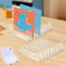 2 Pcs Puzzle Storage Rack with Puzzle Accessories Box, Puzzle Rack Organizer, Puzzle Holder Rack for 8 Small and Large Puzzles, Plastic Model Holder Storage Rack Organizer