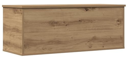 vidaXL Moderner TV Stand In Schwarz Eiche Mit Verstellbaren Regalen Und Viel Stauraum Für Wohnzimmermöbel Aus Holzwerkstoff Stylisches Design Perfektes Entertainment Centre Einheit Regal