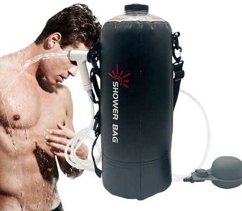 Générique Campingdusche, tragbar, Solardusche, für Wandern, Reisen, Camping und im Freien