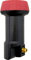 MEGASAT 0400011-SINGLE LNB Single 0,1dB Mega Solo Full HD 3D schwarz/rot