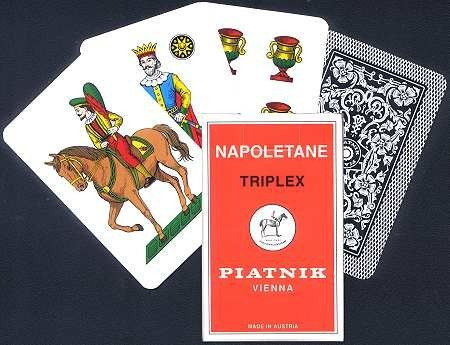 NAPOLETANE, italienische Spielkarten von Piatnik
