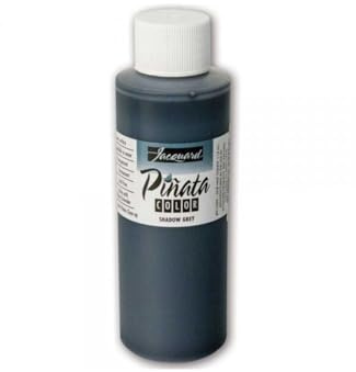 Jacquard Pinata Alcohol Ink - Shadow Grey - Professional and Versatile Ink that Produces Color Saturated and Acid-Free Results - 4 Fluid Ounces - Made in The USA