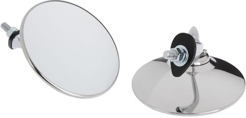 URO Parts MH3C Lucas Style Door Mirrors Pair, Convex Glass, Pair