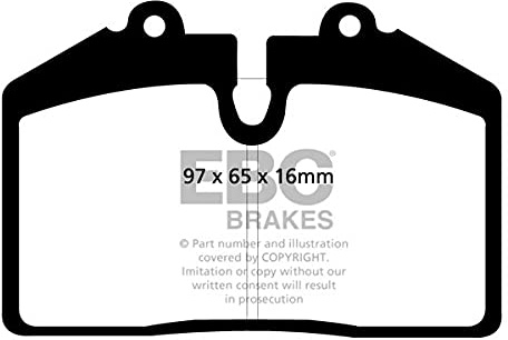 EBC Brakes DP1013 Blackstuff Brake Pads