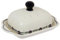 Bunzlauer Keramik Butterdose Butterglocke Butterbehälter rechteckig für 250g (1 Stück Butter) 20x10,5x10,5 cm verschiedene Muster (Dekor 114, 250 g)