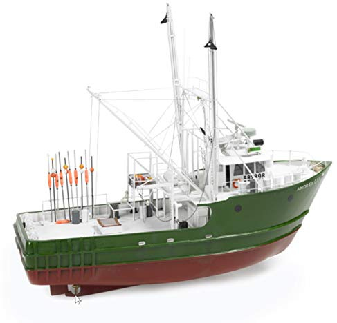 Best Price Square Billing Boats Andrea Gail Boat Modellbausatz 1:30 Realistisches Holz 21cm(B) x 72cm(L) x 55cm(H), für Teenager & Erwachsene, Uni, Nicht faltbar