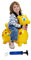 Gyffy SET Giraffe Hüpftier + Pumpe , Rody Hüpfpferd Sprungpferd Cavallo Ledraplastic Gymnic