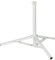 Aktive 53851 - Base sombrilla 3 patas | Mástil Ø19/22 mm, 61x49,5 cm, rosca ajustable | Base sombrilla terraza de aluminio | Pie con patas plegables | Base parasol