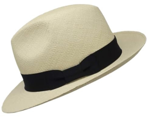Gamboa Hecho en Ecuador Sombrero Panama Protección Grado 7-8 Hombre Mujer Paja Toquilla Original Verano Fedora