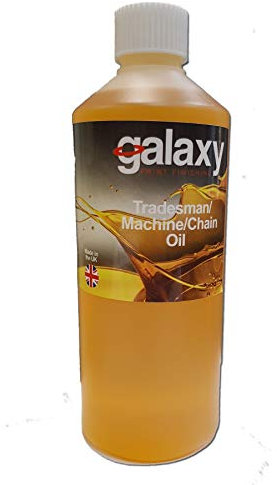 Galaxy Print Finishing High Grade Chainsaw/Bicycle Chain Oil - Non-Toxic - High Smoke Point - 500ml