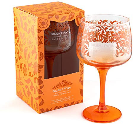 Silent Pool Gin Rare Citrus Copa Glass - in Presentation Gift Box (1 Pack)
