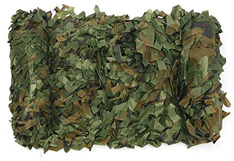 Mdurian Tarnnetz Camouflage Netz Sonnenschutz Tarnung Camo Net für Jagd Camping Dekoration Schutz Zeltschirm Urwald 2m x 3m