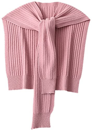 RRMY Damen Wollschal Mode Schal Strickjacke (Taro lila)